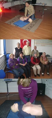 Göçmenler  İçin İlk Yardım Kursu Düzenlendi