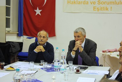 Peter Lehnert zu Besuch bei  der Türkischen Gemeinde in Schleswig-Holstein