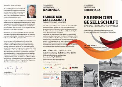“Farben der Gesellschaft” mit  Ausstellung von Ilker Maga
