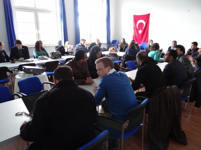 Avrupa Akademisi Türk Toplumunu ziyaret etti