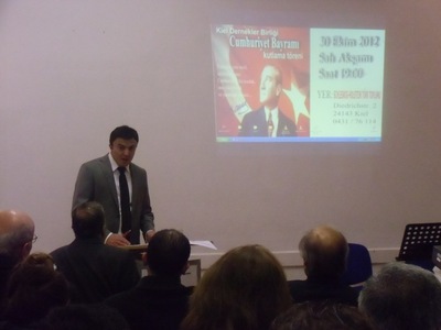 Schleswig-Holstein Türk Toplumu'nda Cumhuriyet Bayramı Kutlaması