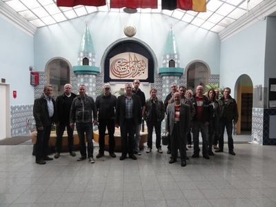 Polislerle Cami Ziyareti