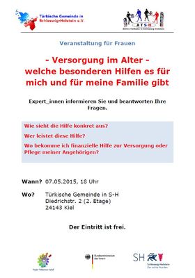 Versorgung im Alter – welche besonderen Hilfen es für mich und für meine Familie gibt