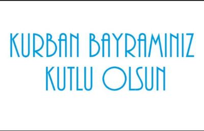 Kurban Bayramınız Kutlu Olsun