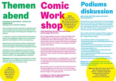 Podiumsdiskussion „Wer ist das â€šWirâ€˜? Wie wollen wir leben? – Ohne Rassismus!“