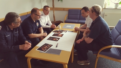 ''Mehr WIR in der Wehr''-Eyalet İtfaiye Okulu'nda Workshop