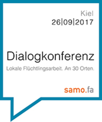 samo.fa Dialogkonferenz am 26.09.2017 von 18 bis 21 Uhr