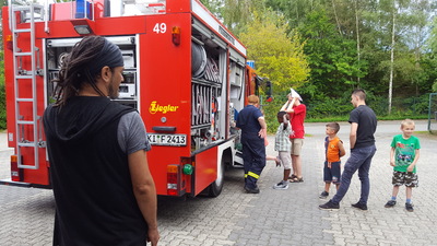 Kinder-Ferienausflug zur FF Gaarden