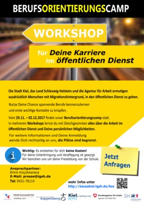 BERUFS-ORIENTIERUNGSCAMP