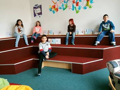 Vorlese- und Mitmachaktionen des Projektes Farbenfroh