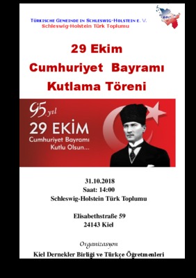 Nationalfeiertag  “Gründung der Türkischen Republik”