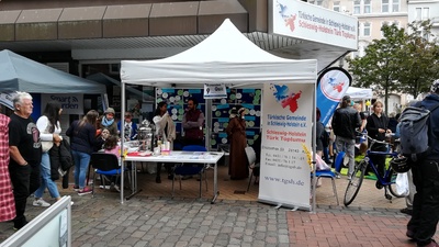 Brunnenfest 2019 auf dem Vinetaplatz in Kiel-Gaarden