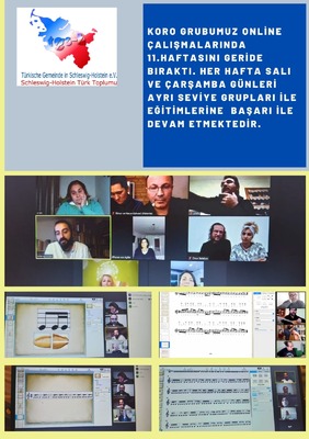 Die Chor-Gruppe der TGS-H