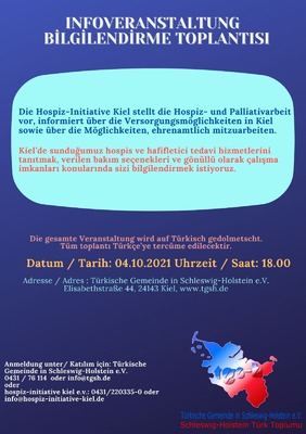 die hospiz-initiative kiel stellt ihre Arbeit vor