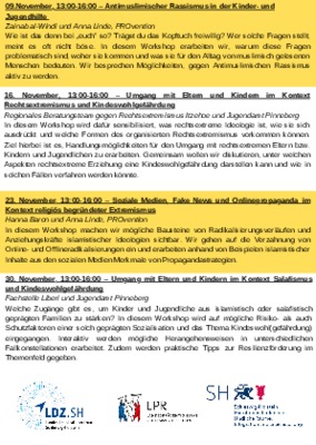 Umgang mit Eltern und Kindern im Kontext Salafismus und Kindeswohlgefährdung