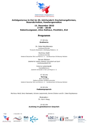 Antiziganismus in Kiel im 20. Jahrhundert: Erscheinungsformen, Besonderheiten, Handlungsansätze