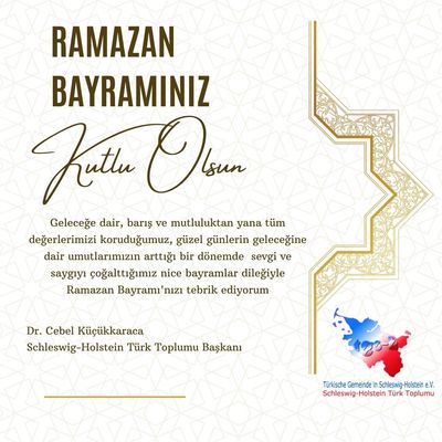 Ramazan Bayramınız Kutlu Olsun